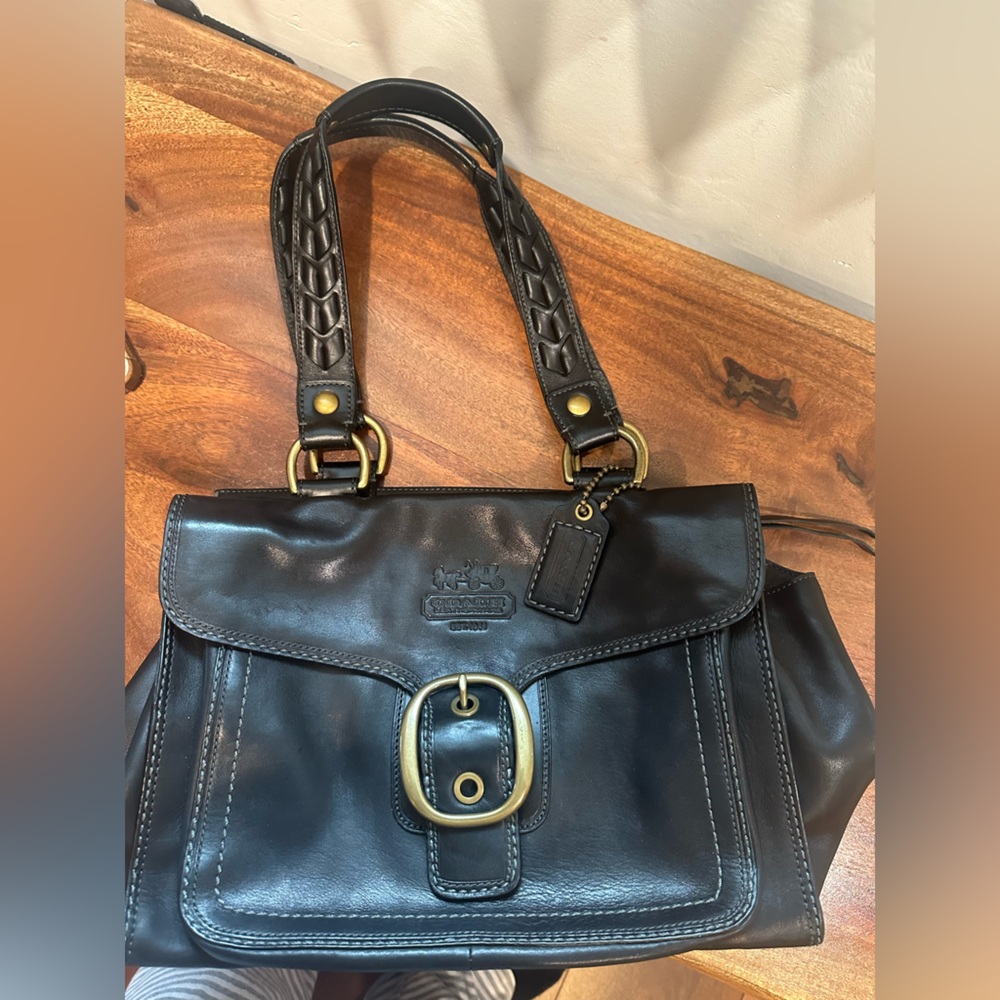 Vintage leather Coach bag Legacy Bleecker